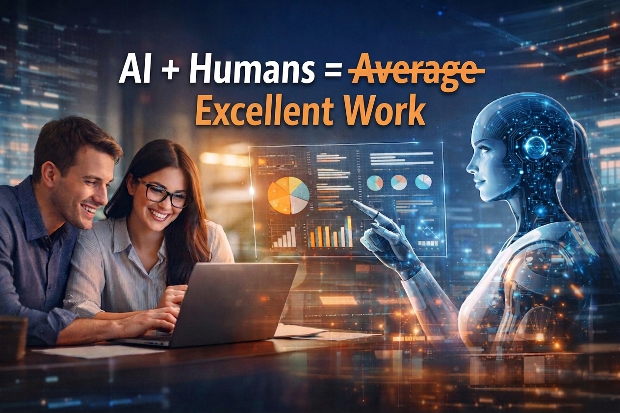 AI Is Not Replacing Humans. It Is Replacing Average Work
