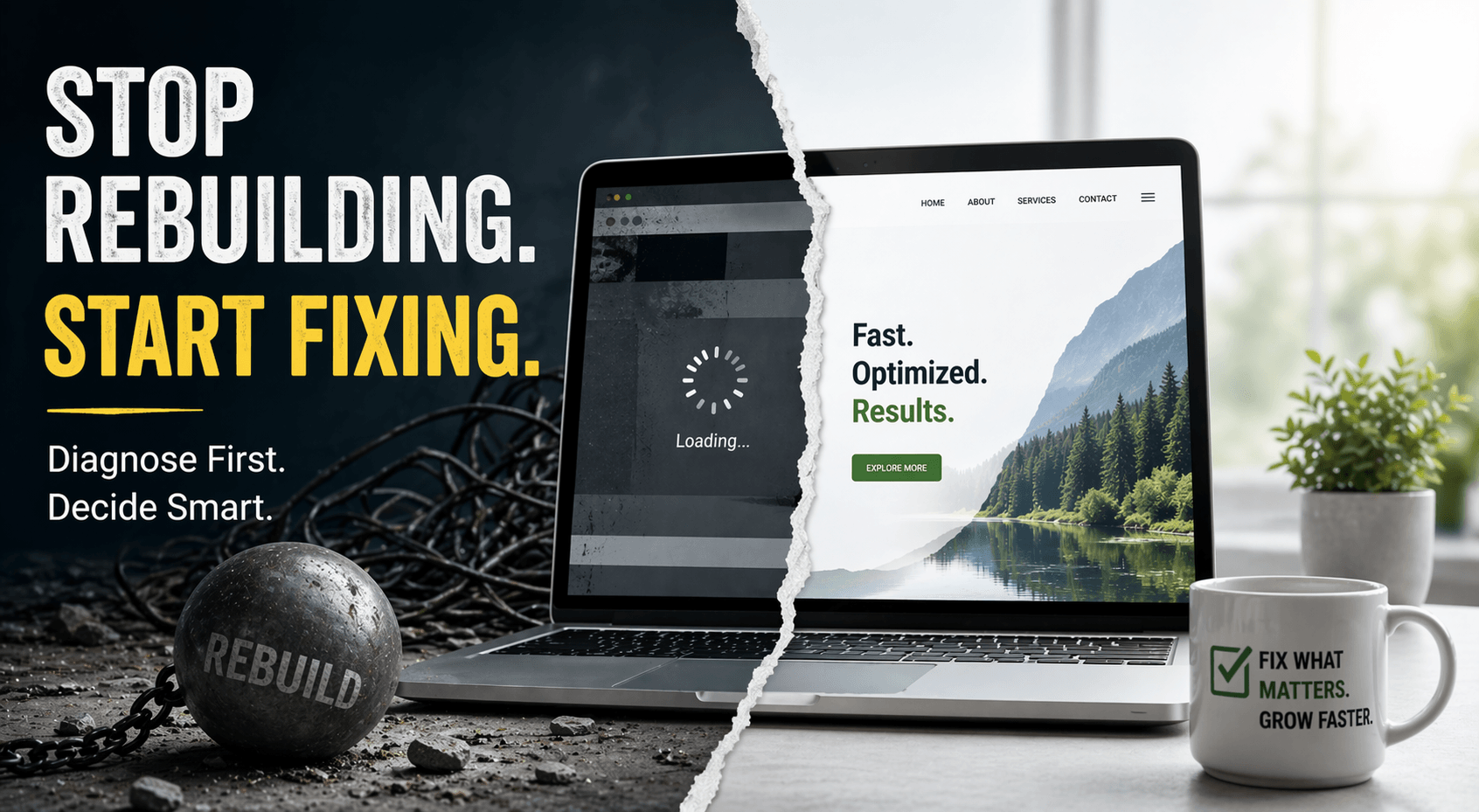 The Quiet Problem With Website Rebuild Culture