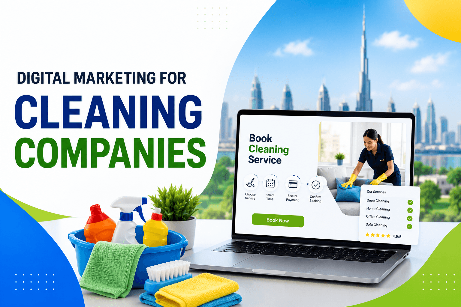 How Cleaning Companies in the UAE Can Win More Customers Through Digital Marketing